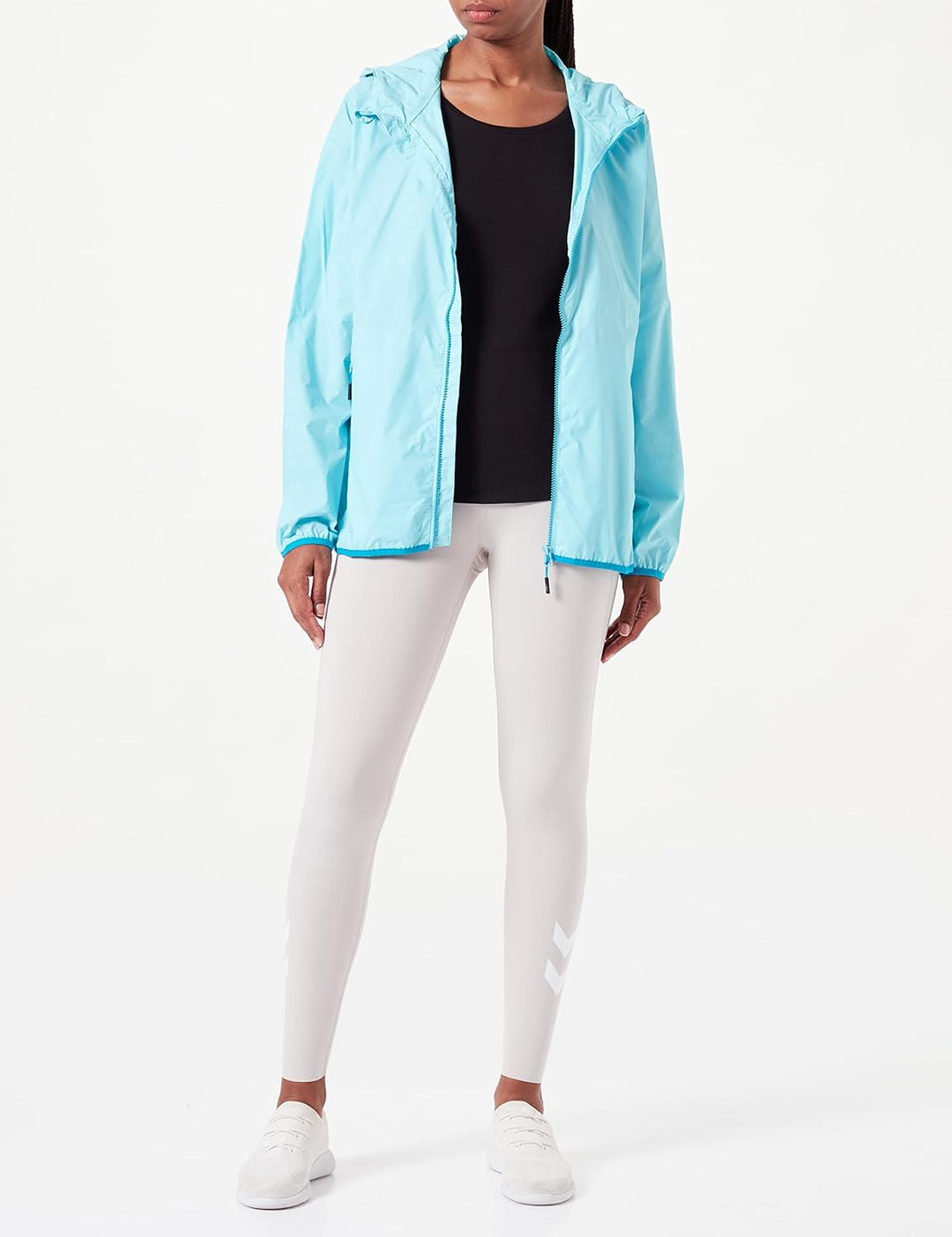 CMP Damen Damen-regenjacke mit Fester Kapuze WOMAN JACKET RAIN FIX HOOD 36 Wasserfall, 36 Wasserfall