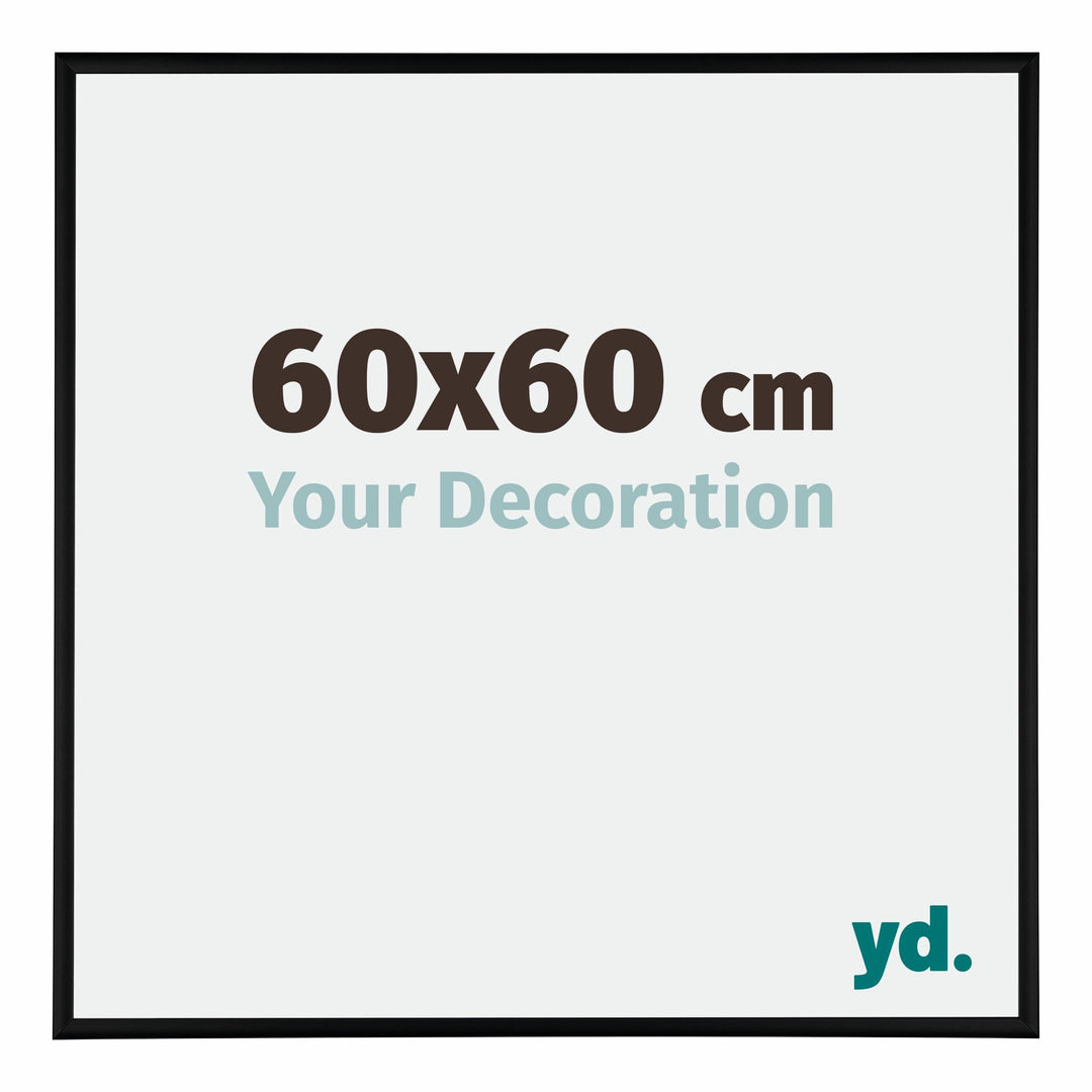 yd. Your Decoration - Bilderrahmen 60x60 cm - Bilderrahmen aus Aluminium mit Acrylglas - Antireflex