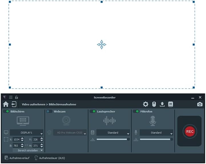 Screen Recorder - Videos, Audio und Screenshots aufnehmen am PC - für 3 PCs - lebenslange Laufzeit f