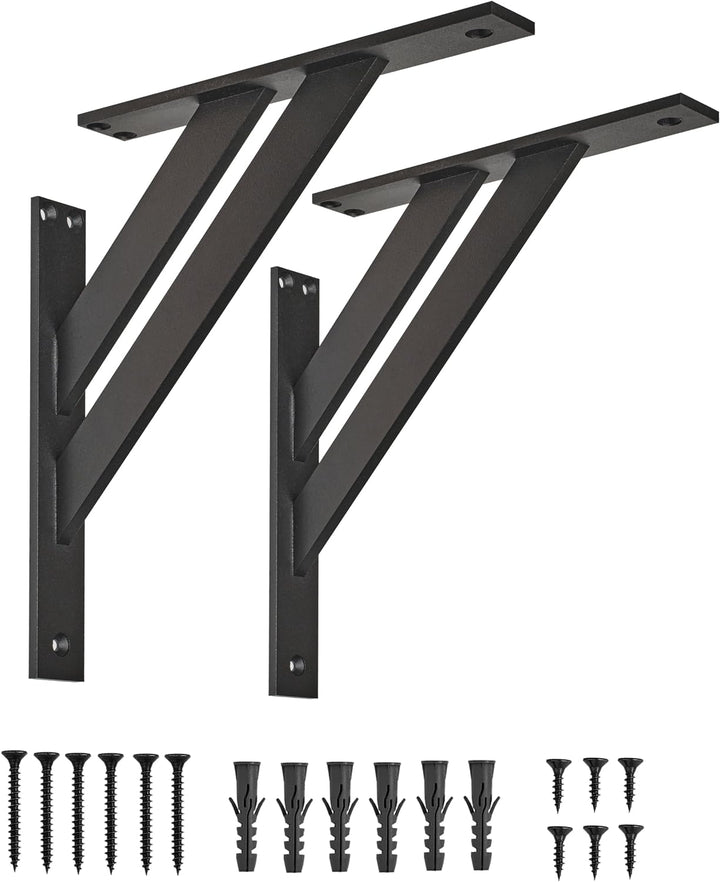 Alusfera Regalhalterung - Dekorative Regalwinkel - Regalhalter 240 mm - Wandregal Halterung - Langle