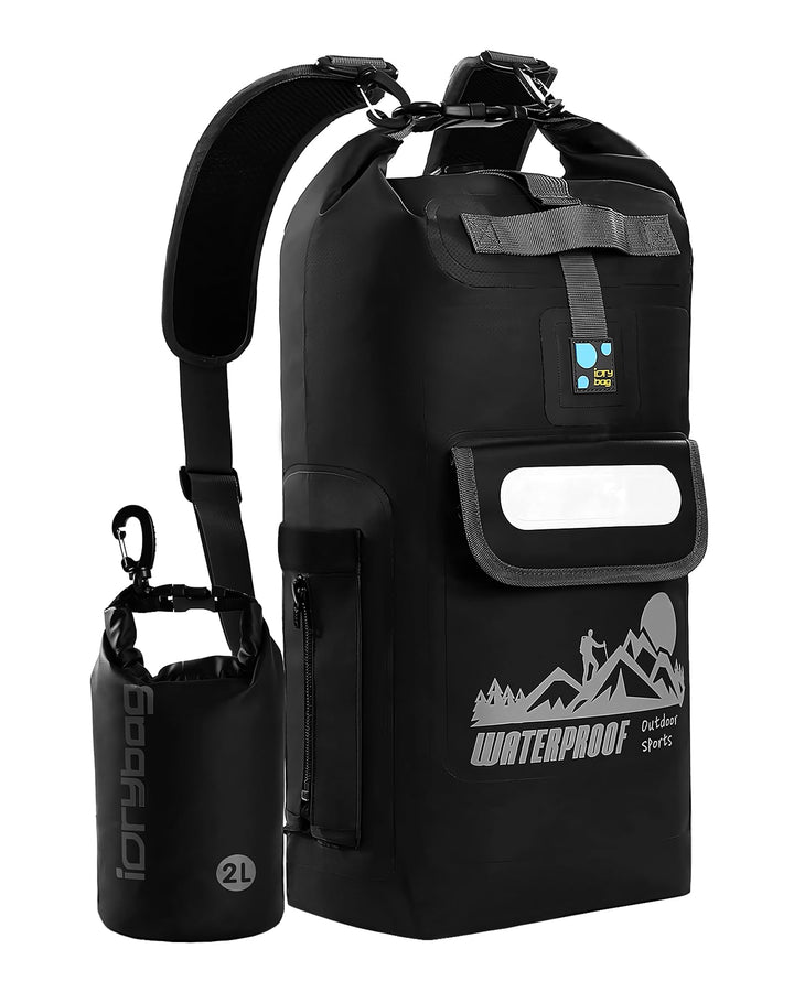 IDRYBAG Dry Bag Floating wasserdichter Rucksack 20L/30L/40L, Dry Bags wasserdichte Rucksackform, Dry