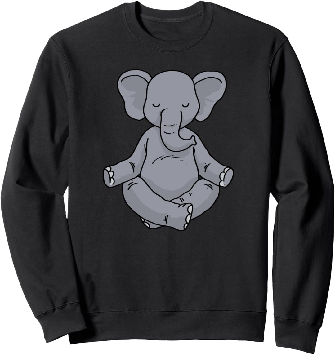 Elefanten Yoga Sweatshirt
