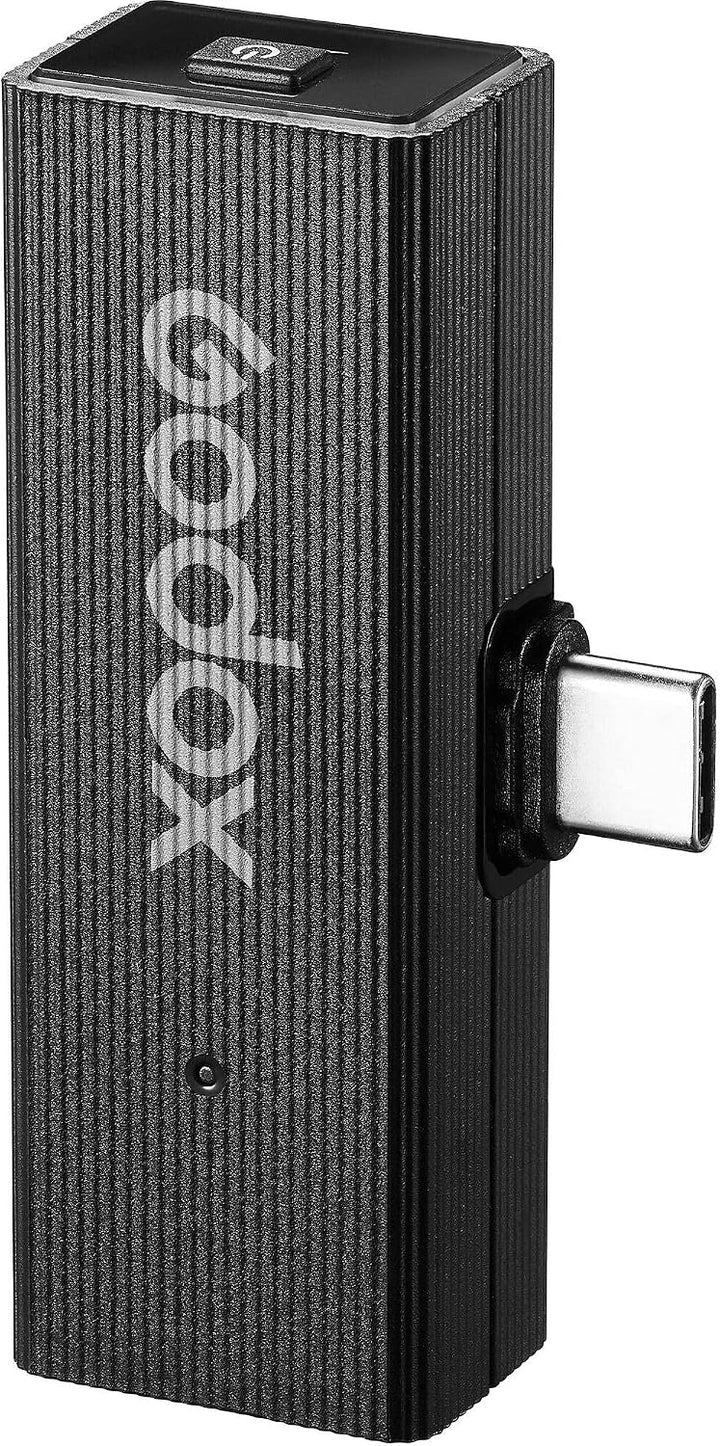 GODOX MoveLink Mini UC 2 Personen Wireless Mikrofonsystem für Kameras &amp; Mobilgeräte (Classic Black)