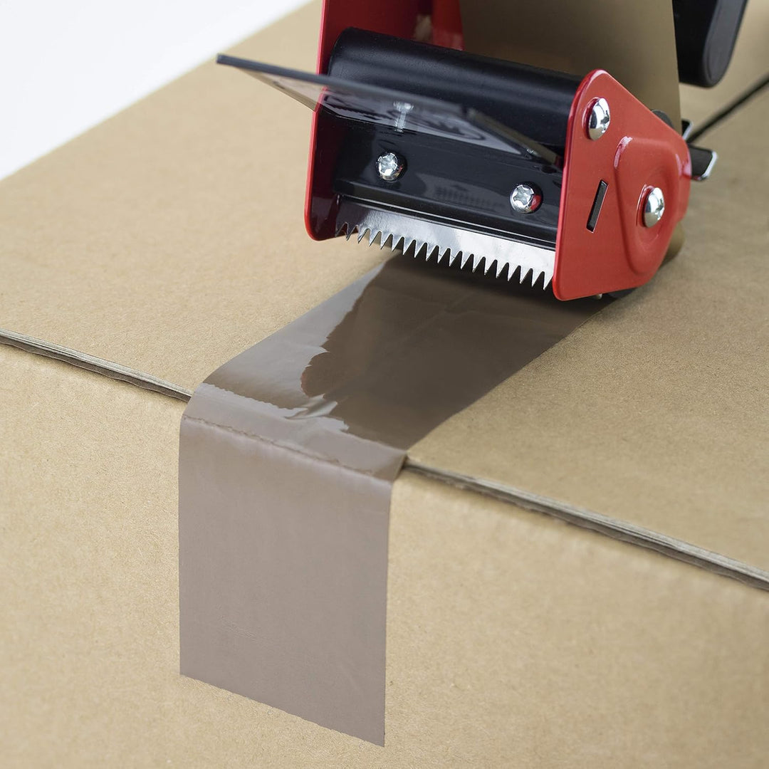 Rapesco 1581 Germ-Savvy Antibakteriell 960 Klebeband-Handabroller mit 5 Braune Packbänder Spender +