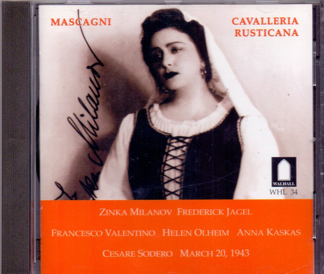 Mascagni: Cavalleria Rusticana (Gesamtaufnahme) (Live, New York 20.3.1943), Audio-CD