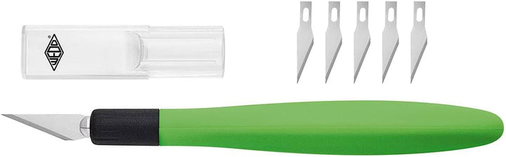Westcott E-10113 00 Schneidelineal aus Metall, 50 cm, silber & Wedo 7852199 Cutter Skalpell Comfortl
