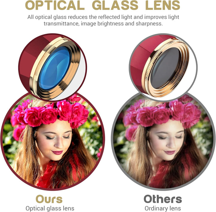 ESSLNB Operngläser 4X30 für Damen Theater Fernglas mit Kette und Tasche Optisches Glas für Oper Konz