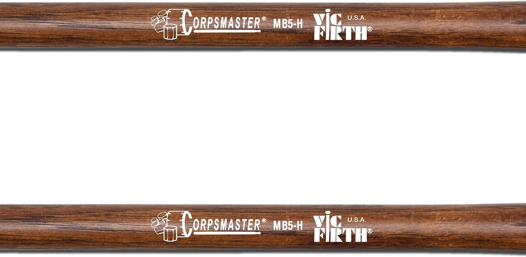 Vic Firth Corpsmaster Marching Bass Mallets Hard XX Large Hard XXLarge Head, Hard XXLarge Head