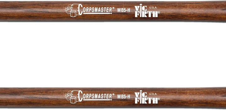 Vic Firth Corpsmaster Marching Bass Mallets Hard XX Large Hard XXLarge Head, Hard XXLarge Head