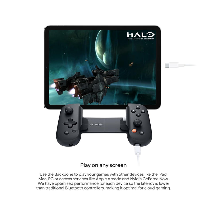 BACKBONE One Mobiler Gaming-Controller für das Android &amp; iPhone 15/16 Series (USB-C) - 2nd Gen - Ver
