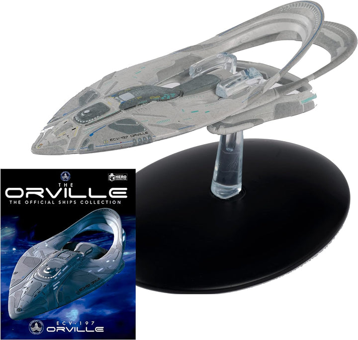 The Orville Starships Collection | ECV-197 Orville with Magazine Issue 1 by Eaglemoss Hero Collector