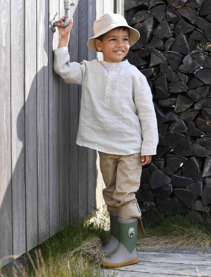 Bisgaard Unisex Kinder Fashion Ii Rain Boot 25 EU Grün, 25 EU Grün