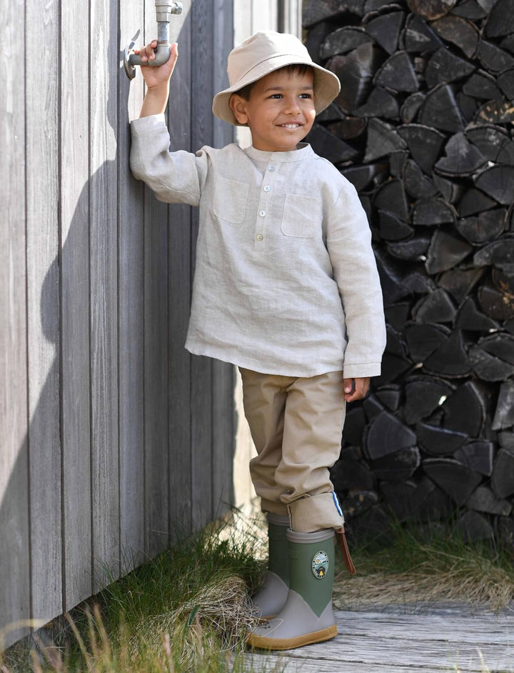 Bisgaard Unisex Kinder Fashion Ii Rain Boot 24 EU Grün, 24 EU Grün
