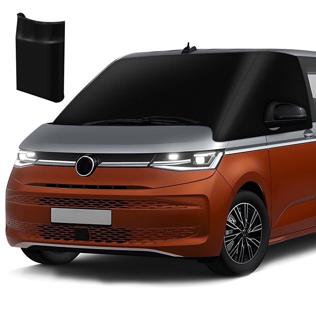 für VW T7 2021-2024 Auto Windschutzscheiben Abdeckung, 600D Wasserdicht Sonnenschutz Frontscheibe Th