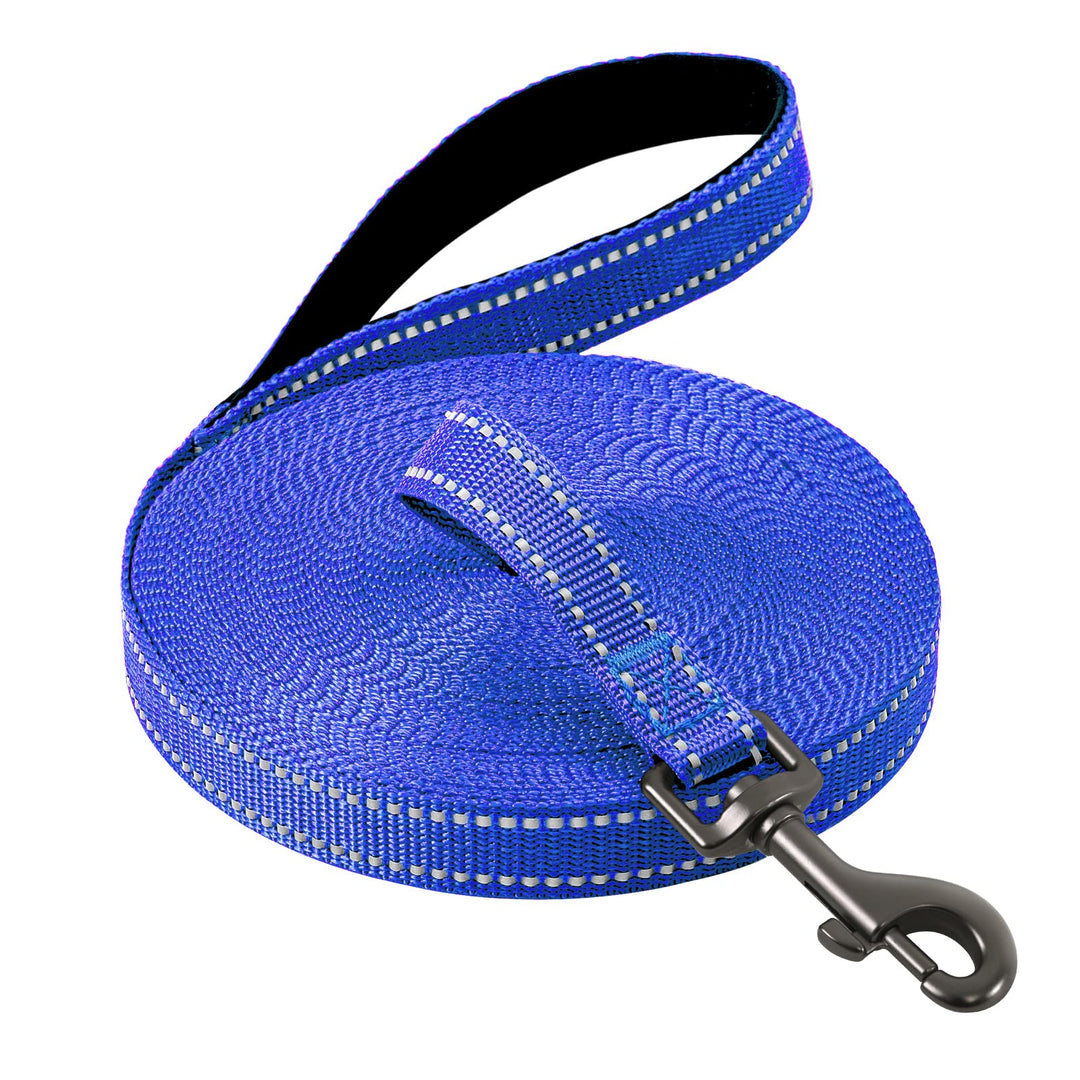 Demigreat Schleppleine für Hunde, 3m / 5m / 10m / 15m / 20m Robuste Lange Hundeleine Reflektierend T