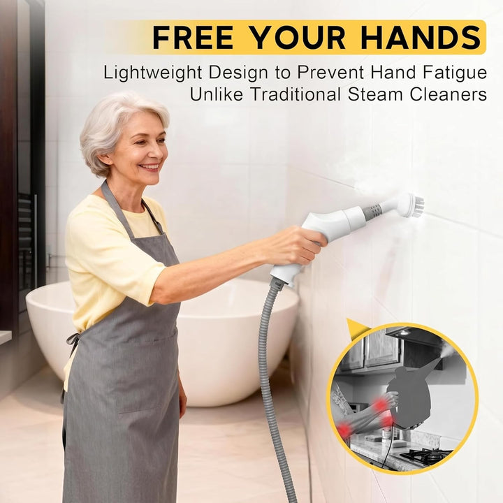 Dampfreiniger Boden Steam Cleaner 5 Bar 2000w Dampfreiniger FüR Alles Auto Hochdruck Dampfente Steam