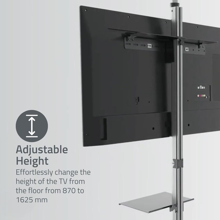 Vollbeweglicher TV-Ständer - 37-70" - maximal unterstützes Bildschirmgewicht: 30 kg - kippbar - dreh