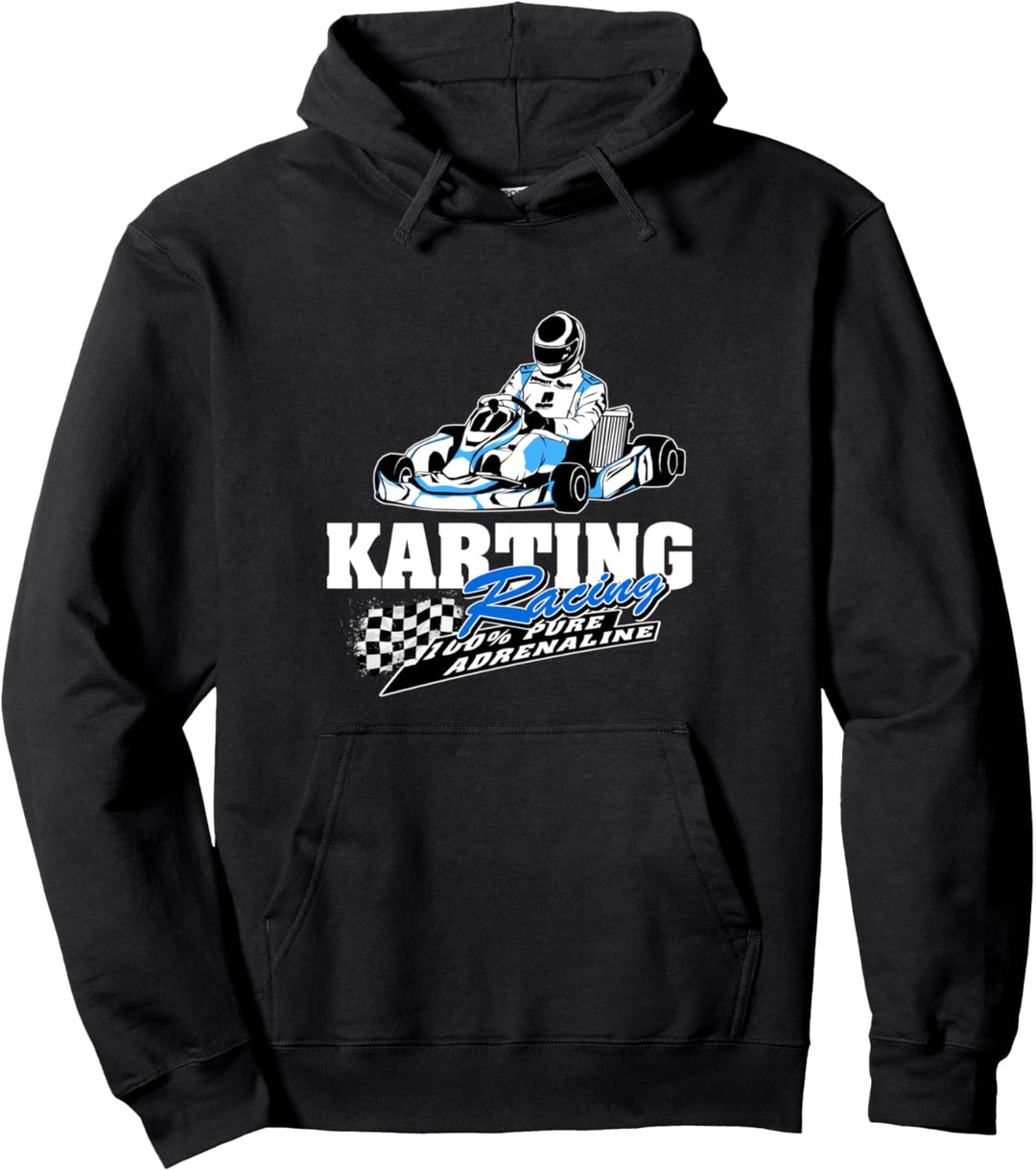 Go Kart Rennfahrer - Kartsport Pullover Hoodie