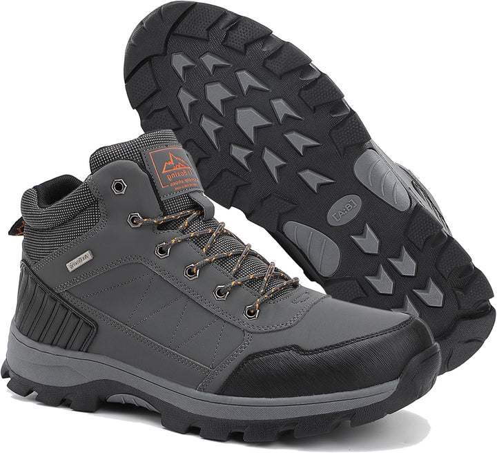 ARRIGO BELLO Winterschuhe Herren Winterstiefel Wanderstiefel Trekking Stiefel Gefüttert Warm Rutschf