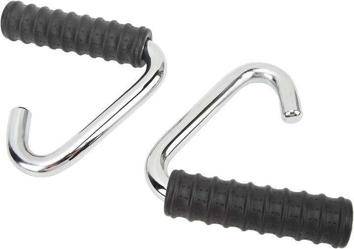 Klimmzugstangengriff, 2 Klimmzuggriffe, Robuste Trainingsgriffe, C-förmiger Griff, Stahl-Stretch-Bef
