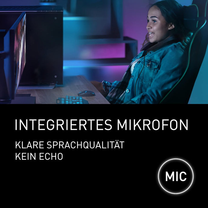 Panasonic SC-GN01 Gaming Nacken-Lautsprecher (eingebautes Mikrofon, USB, leicht, auch perfekt für Ho