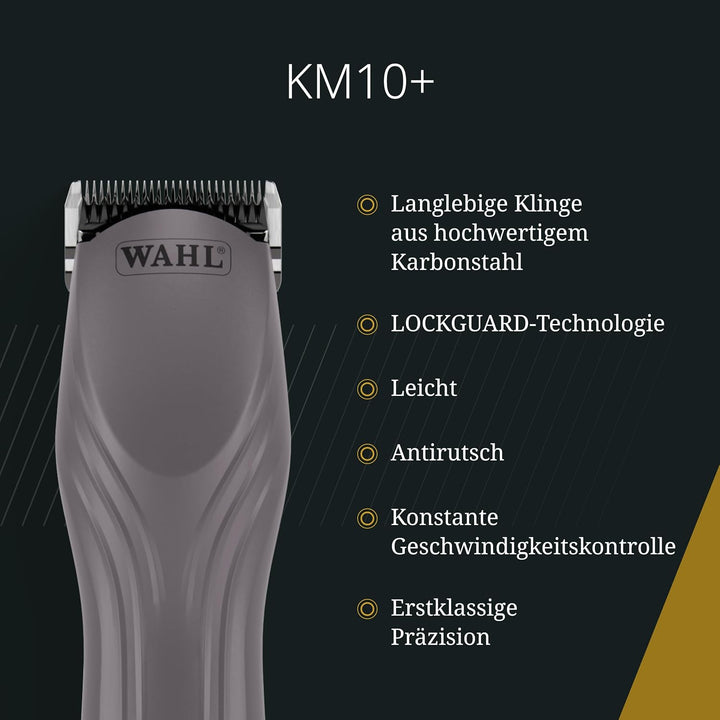 Wahl KM10+ Animal Clipper - Kabelgebundene Tierschermaschine - Leicht, Leise & Effizient - Für Katze