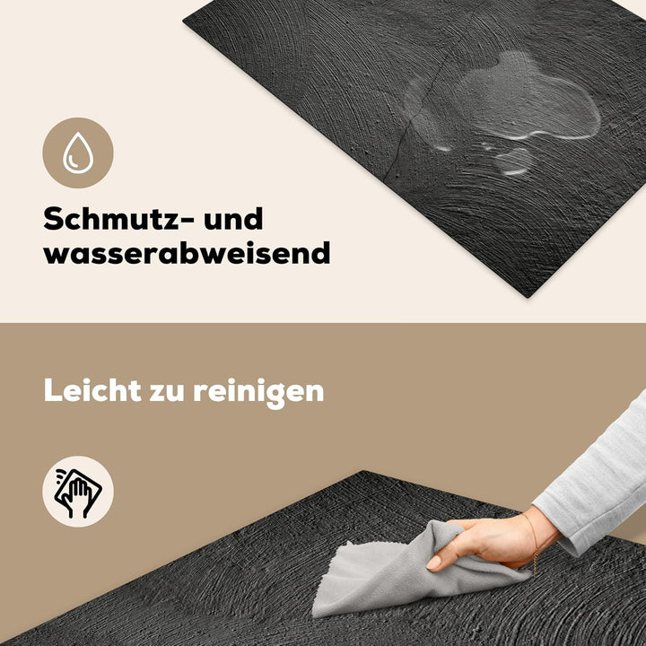 Herdabdeckplatte Einteilig Küche Herdabdeckung Induktionsfeld Ceranfeld Herdabdeckplatten Vinyl Matt