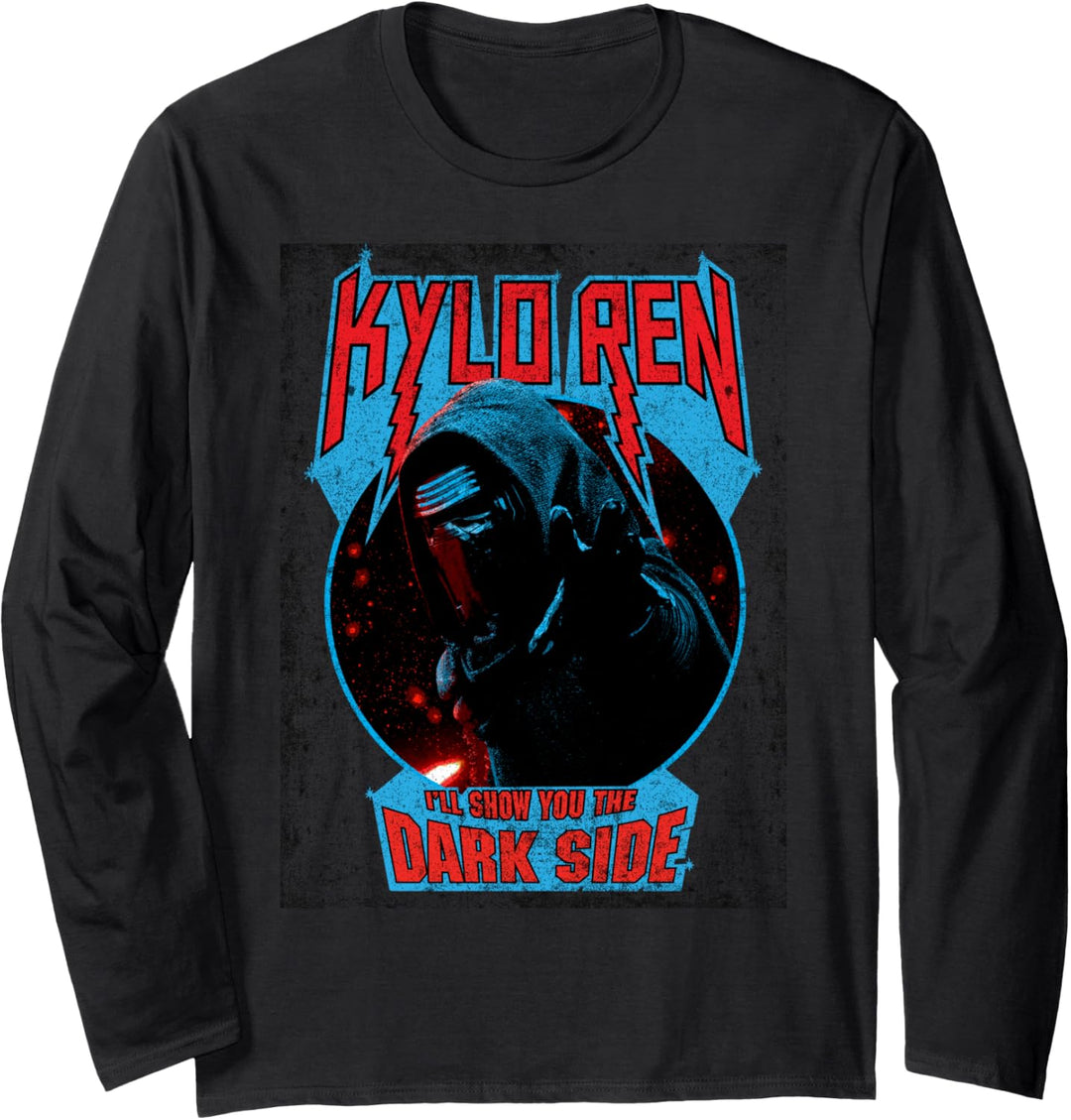 Star Wars The Force Awakens Kylo Ren Show You The Dark Side Langarmshirt