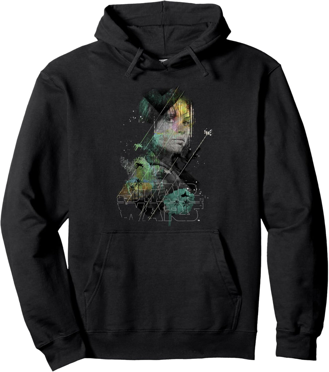 Star Wars Jyn Erso Space Lines Rogue One Pullover Hoodie
