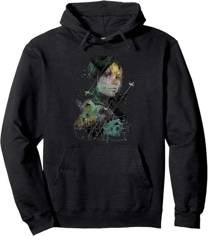 Star Wars Jyn Erso Space Lines Rogue One Pullover Hoodie