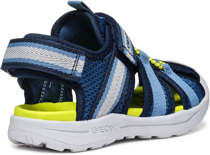 Geox Baby - Jungen B Sandal Multy Boy BSandalen 24 EU Navy Lt Blue, 24 EU Navy Lt Blue