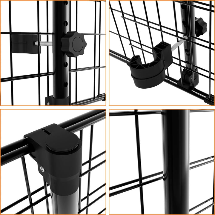 Hundegitter Auto, Autoschutzgitter Verstellbare Breite, Kopfstützen-Hundegitter mit Sicherheitsgurt