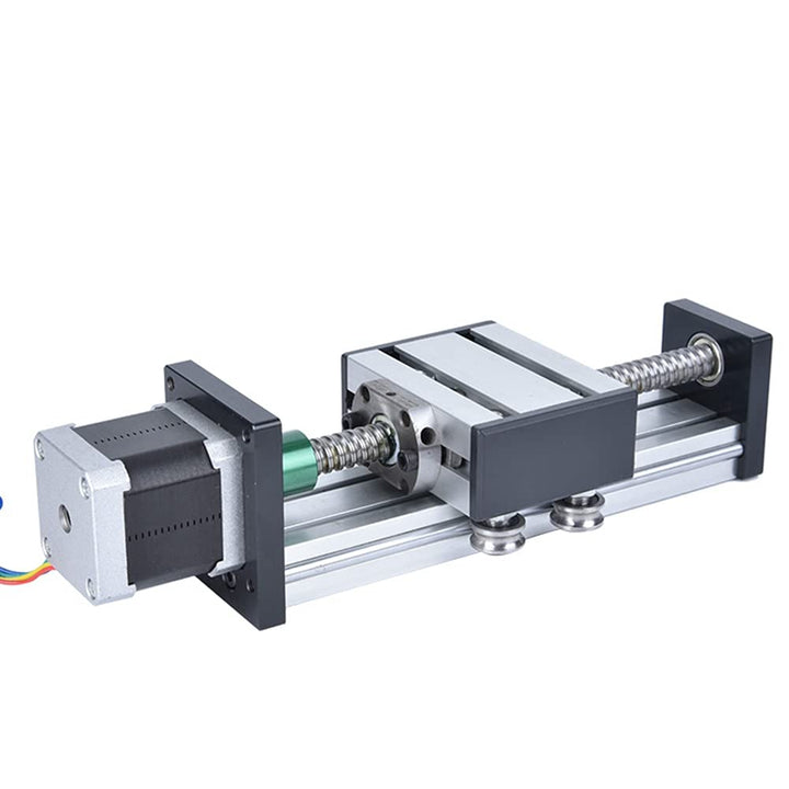 200 mm Linearschienenschieber, Hub Einwellen-Kugelumlaufspindel Lineare Führungsschiene CNC-Schiebet