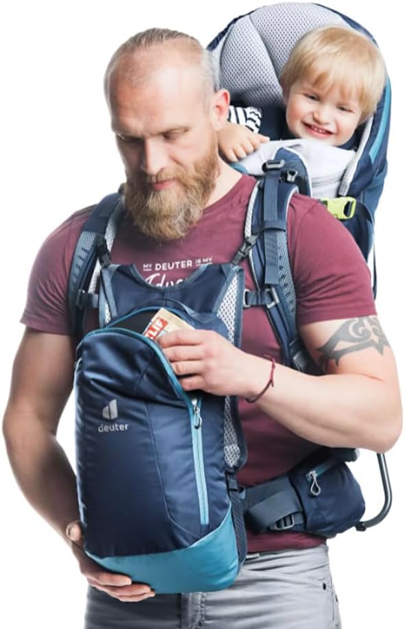 deuter Kid Comfort Pro Kindertrage mit Daypack Single, Single