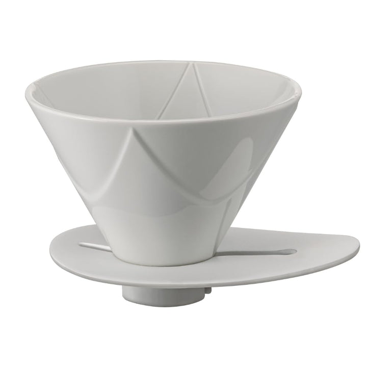 Hario V60 Mugen Kaffee-Tropfer, Grösse 02, Weiss Size 02 Weiss, Size 02 Weiss