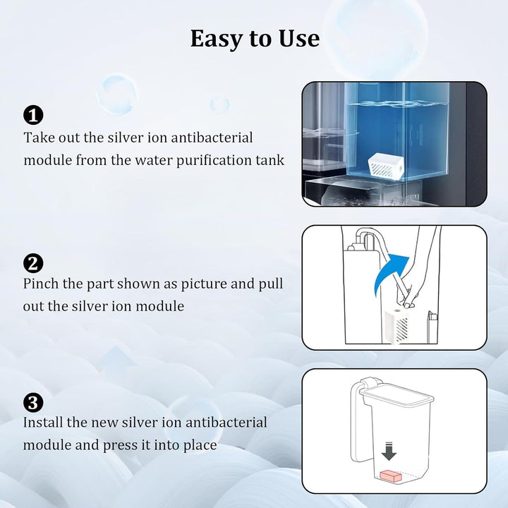 Silver Ion Modul Teile Zubehör für Xiaomi X20,für Dreame L20 Ultra, L10 Ultra,L10s Pro Gen 2,X40 Ult