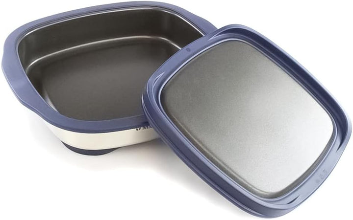 Tupperware - Mikrowellengrill MicroPro dunkelblau