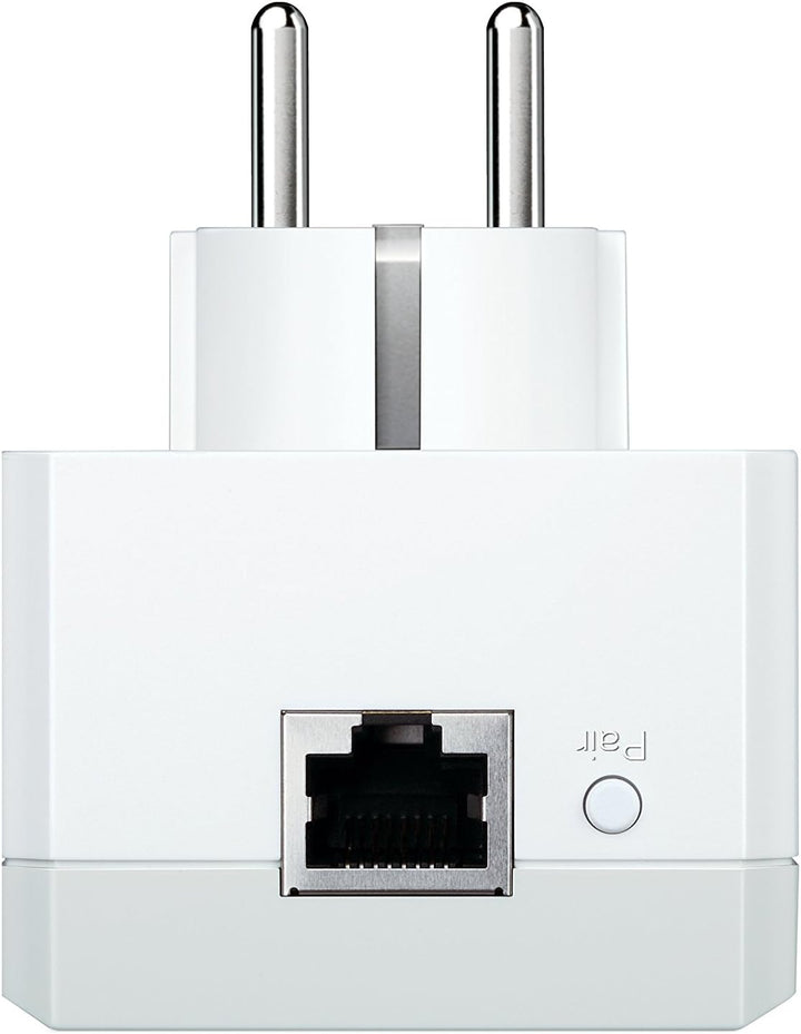 TP-Link CPL AV600 (600 Mbps), 1 Fast Ethernet-Port, integrierter Stecker (TL-PA4015P) single, franz.