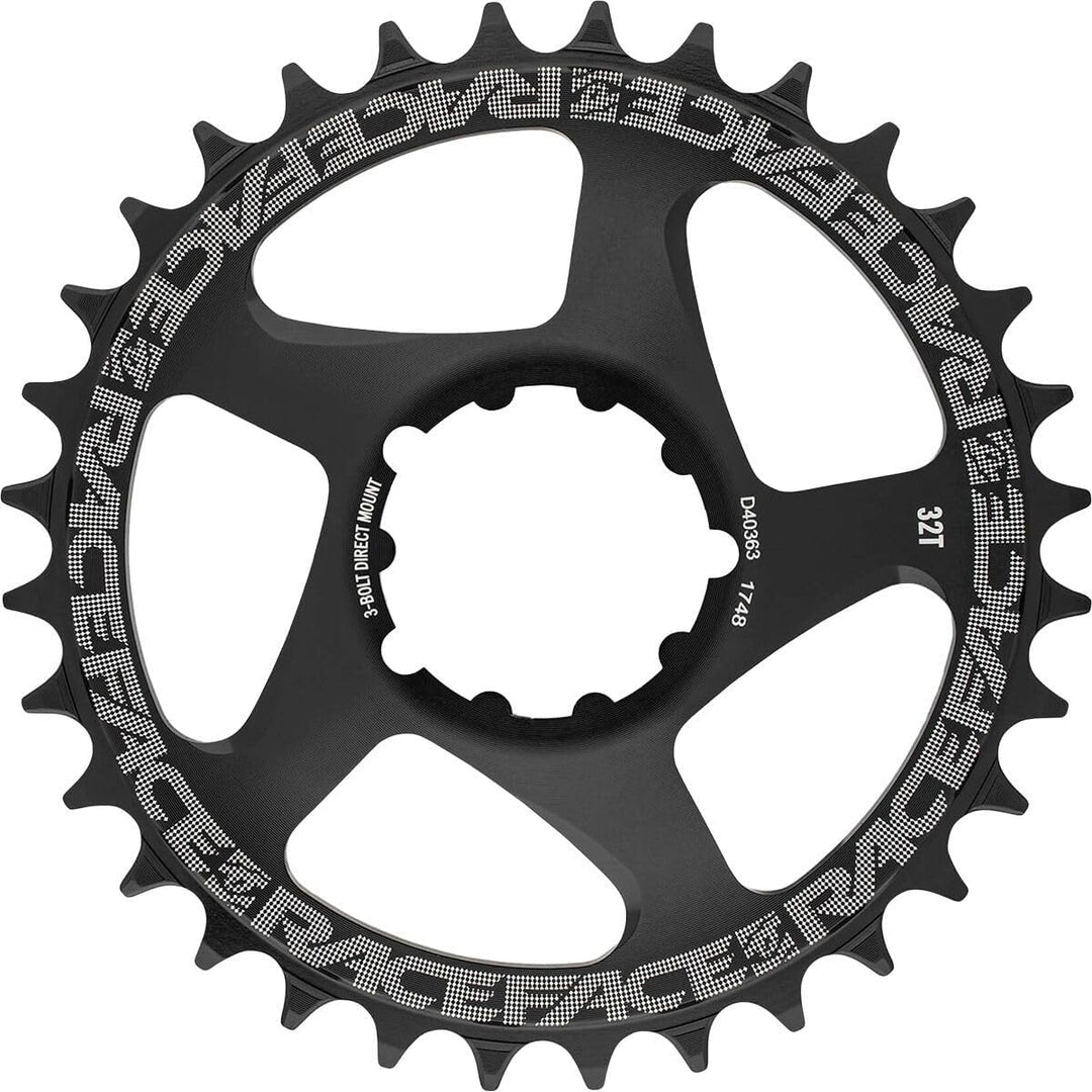 Race Face 3-Bolzen SRAM Direct Mount schmales/breites Kettenblatt Nero Einzhel, Nero Einzhel