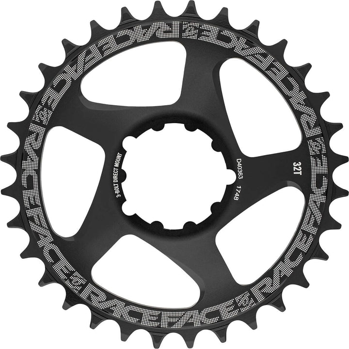 Race Face 3-Bolzen SRAM Direct Mount schmales/breites Kettenblatt Nero Einzhel, Nero Einzhel