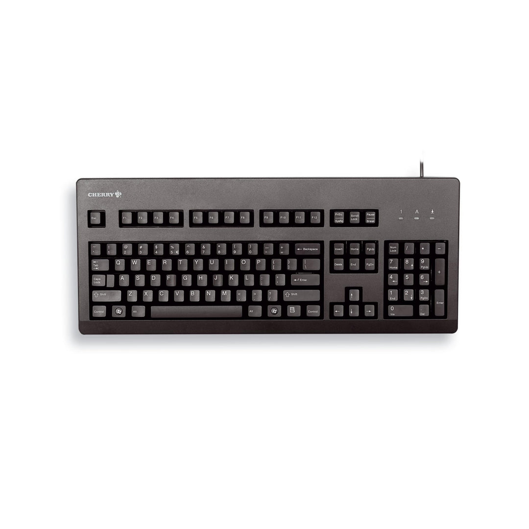 CHERRY G80-3000, Internationales Layout, QWERTY Tastatur, kabelgebundene Tastatur, mechanische Tasta