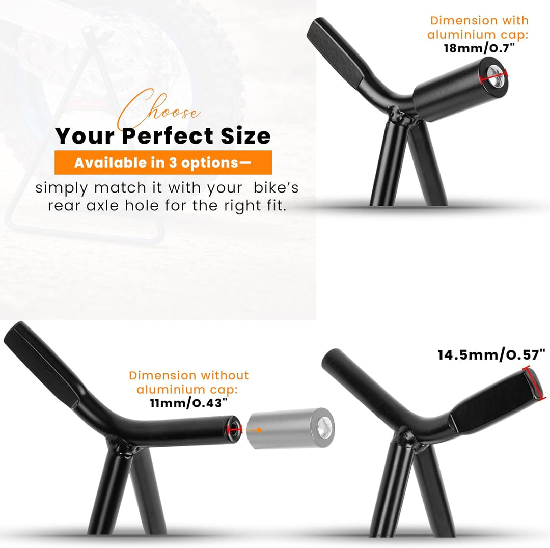 GRAND PITSTOP Motorcycle & Powersports Maintainence Stand Dirt Bike Triangle Stand Motorcycle Stand