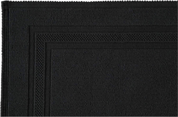 RHOMTUFT Badematte Gala Schwarz 15 Grösse 60x90 cm Schwarz - 15 60x90 cm, Schwarz - 15 60x90 cm