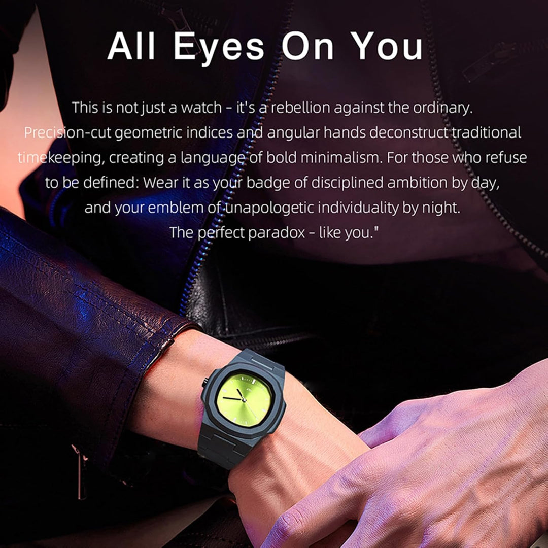Uhren für Herren, Outdoor-Sportuhr, 50 m regensichere Digitale Armbanduhr, minimalistische Lange Sta