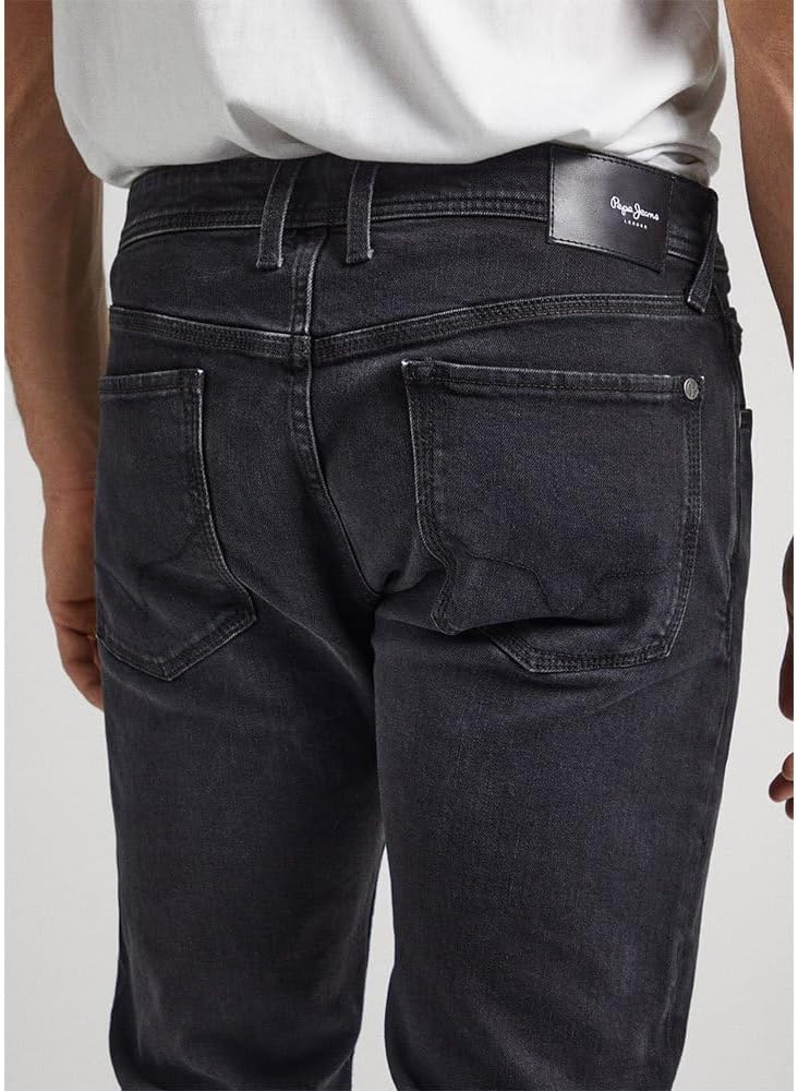 Pepe Jeans Herren Jeans Hatch Regular 28W / 32L Black (Denim-xv1), 28W / 32L Black (Denim-xv1)