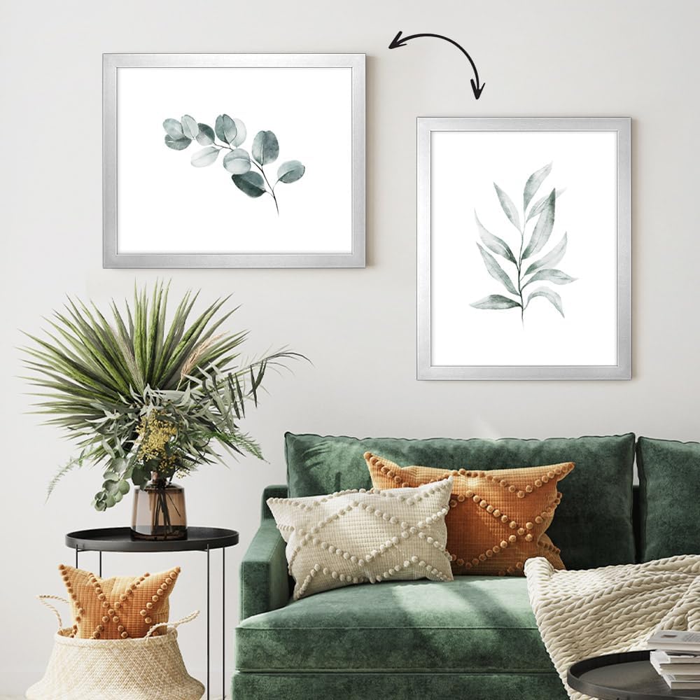 Bildershop-24 Bilderrahmen Monza 18x24 (Zoll/inch) | ca. 45,7x60,9cm Alu geschliffen (Dekor) Fotorah