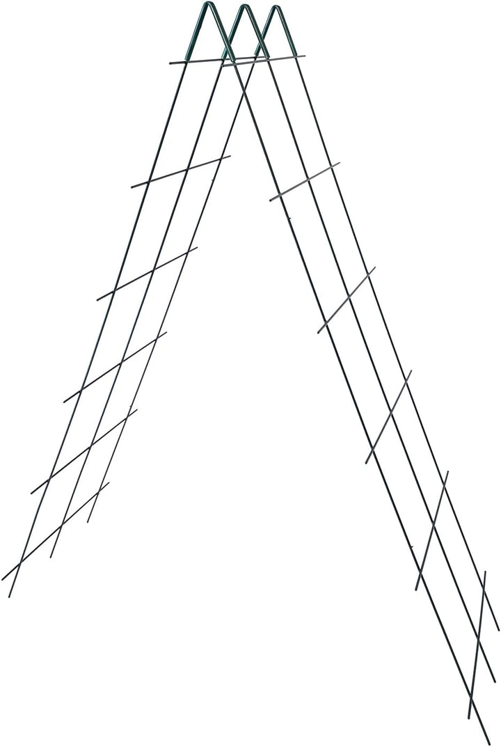 bellissa – Rankgitter-Verbinder Andybell 45° 6er-Set 11x1x11cm – Plastikfreie Verbindungsstücke für