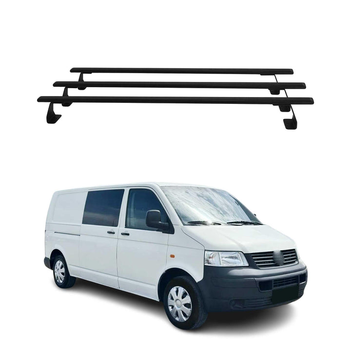 OMAC Heavy Duty Dachträger Querträger kompatibel mit VW T5 T6 Transporter Multivan Caravelle 2003-20