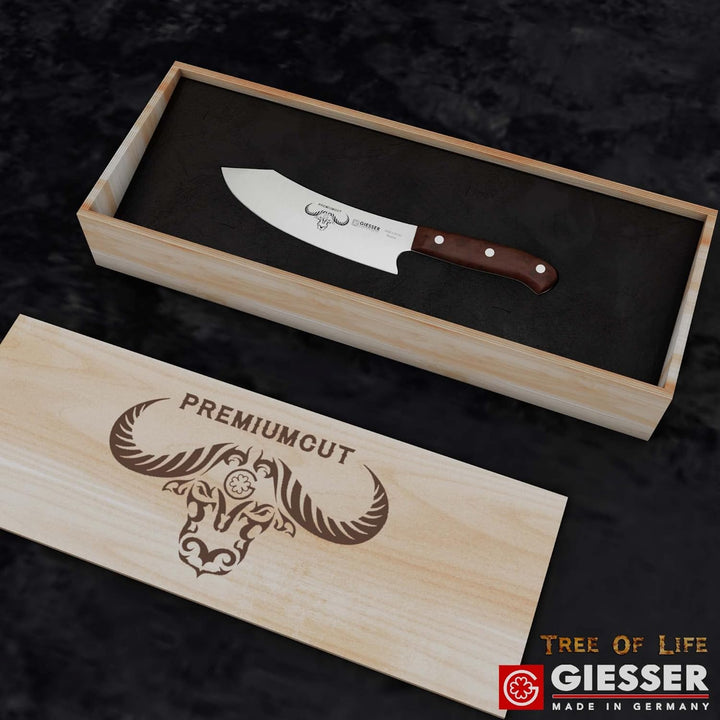 GIESSER seit 1776 - Made in Germany - Kochmesser 20 cm Tree of Life, PremiumCut Chefs No 1, Küchenme