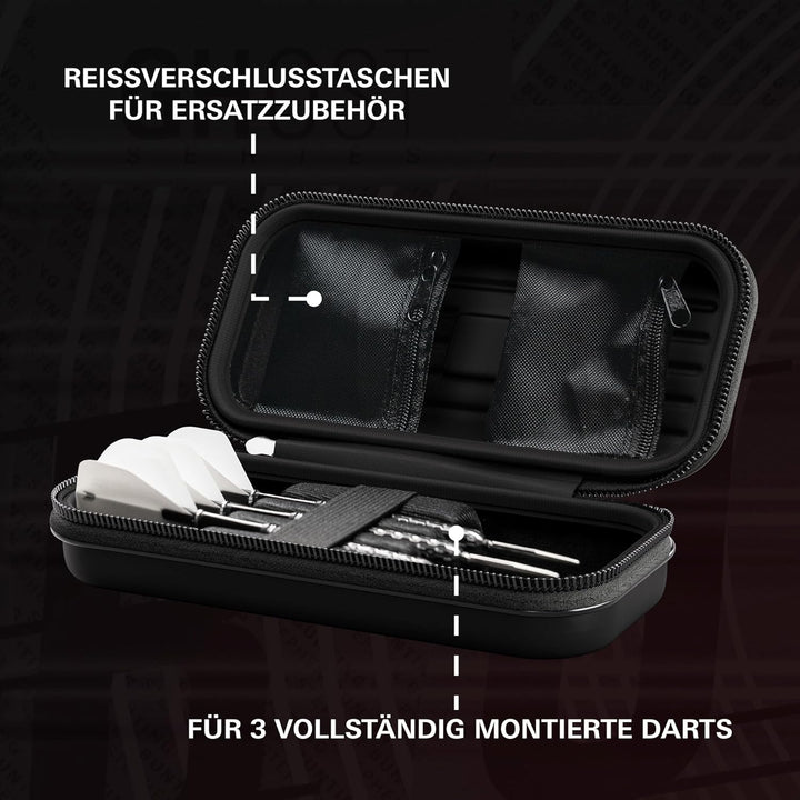 Target Darts Stephen Bunting Ghost Series Takoma Wallet Regular – Dartkoffer schwarz/weiss | The Bul